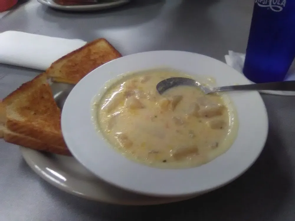 Grilled Cheese and Potato Salad